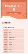 人教版（部编版） 四年级语文上册